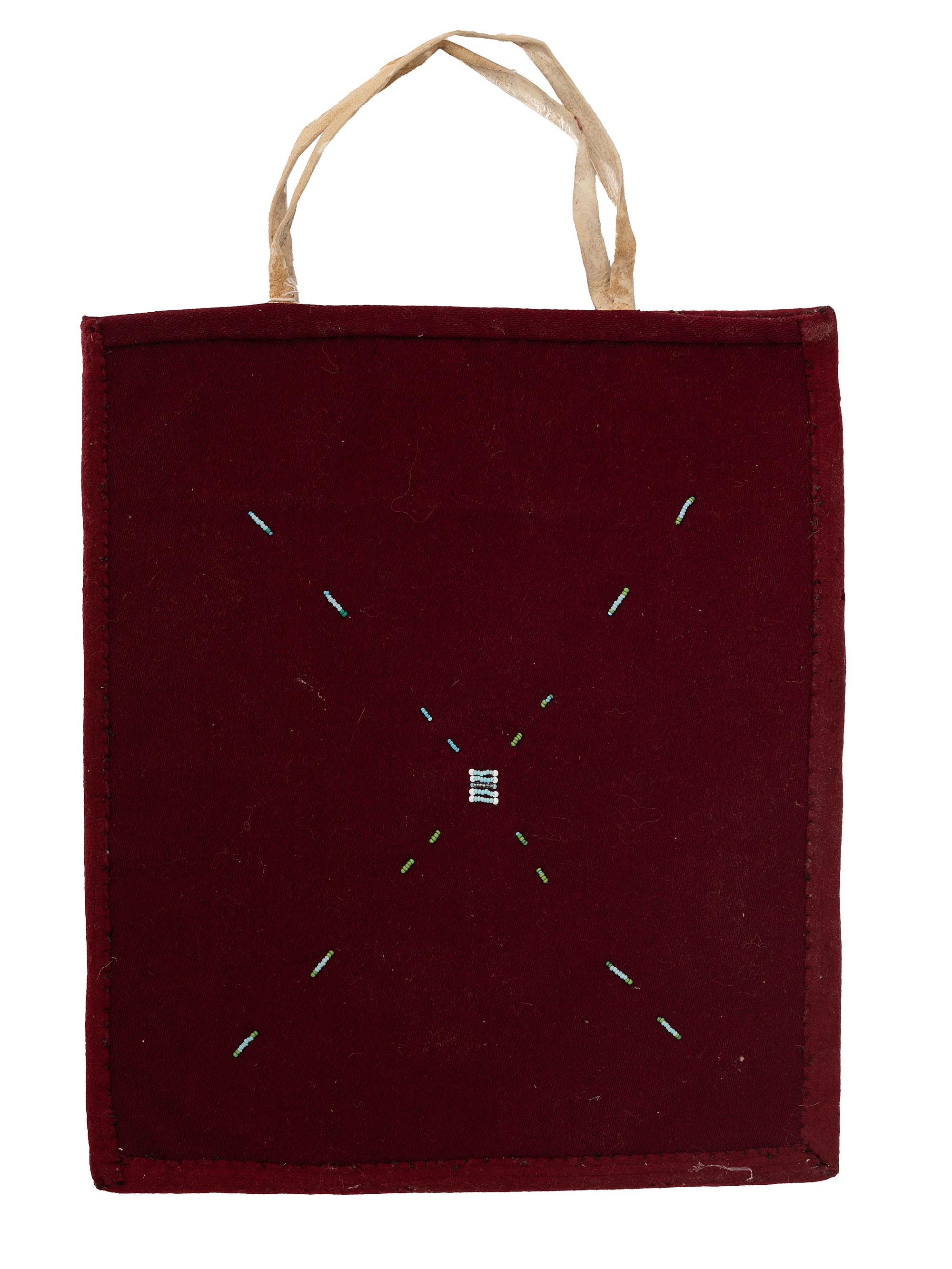 Plateau Beaded Flat Bag