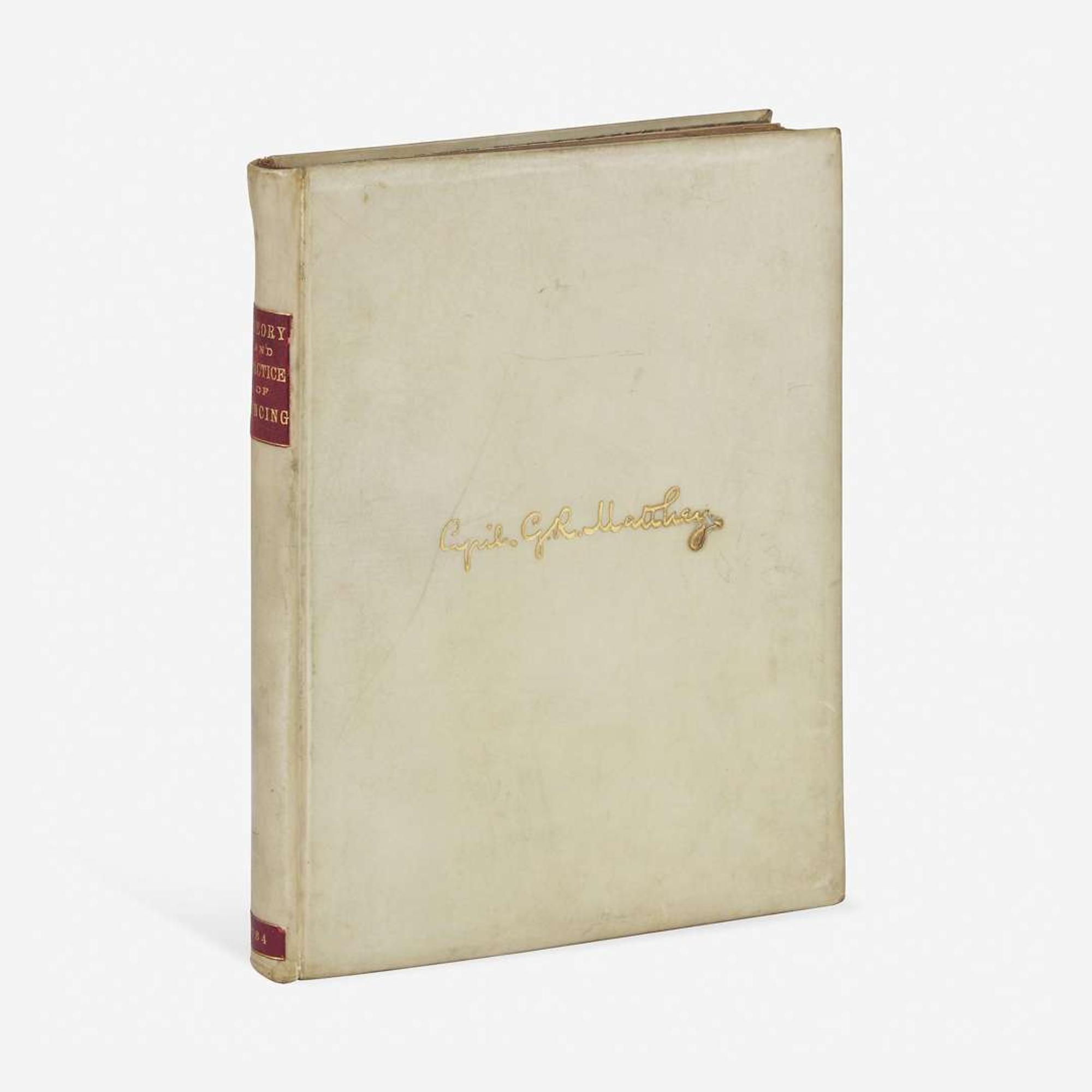 [Sporting] [Fencing] McArthur, J(ohn). The Army and Navy Gentleman's Companion; or a New and Complete Treatise on the Theory and Practice of Fencing...