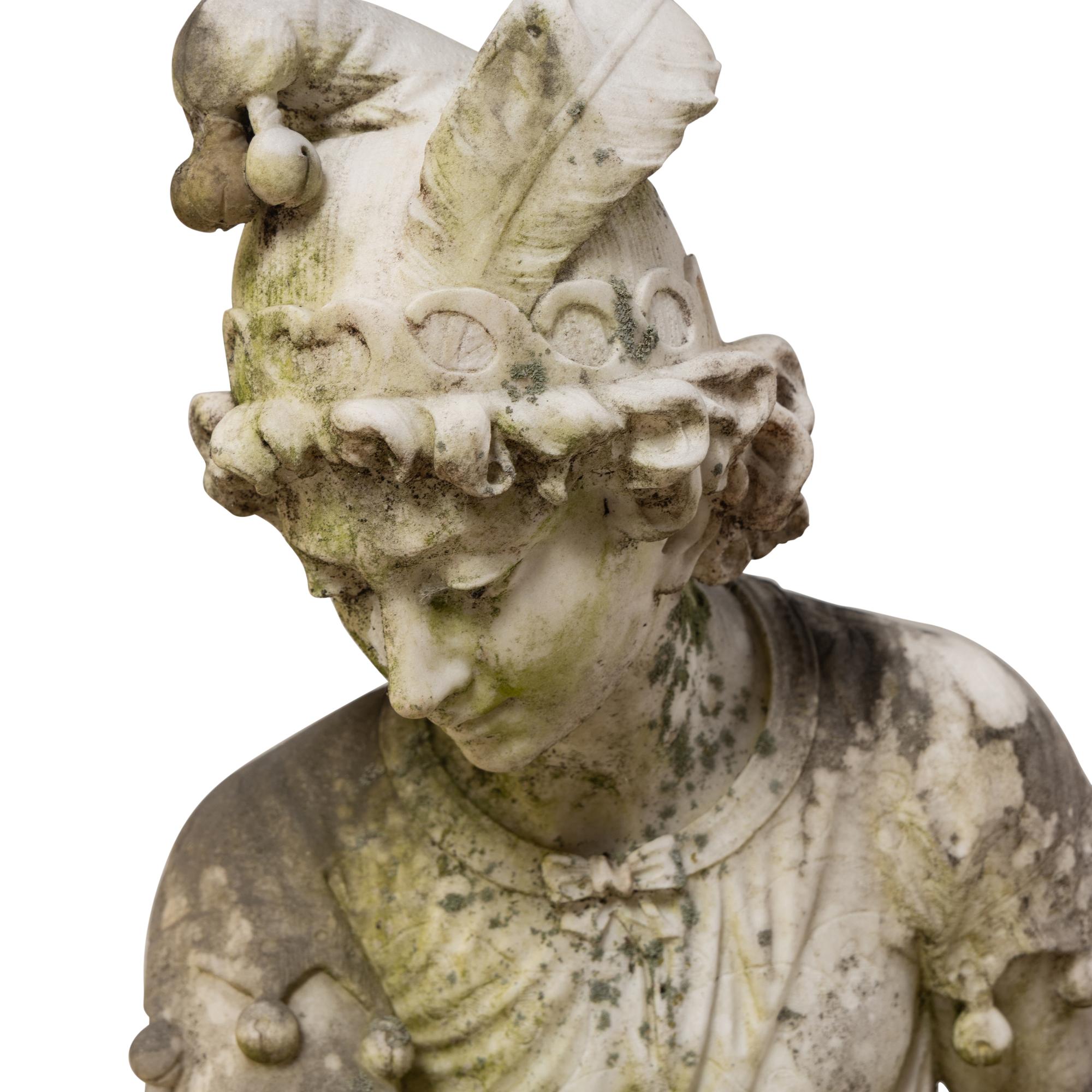 An Italian Marble Figural Group