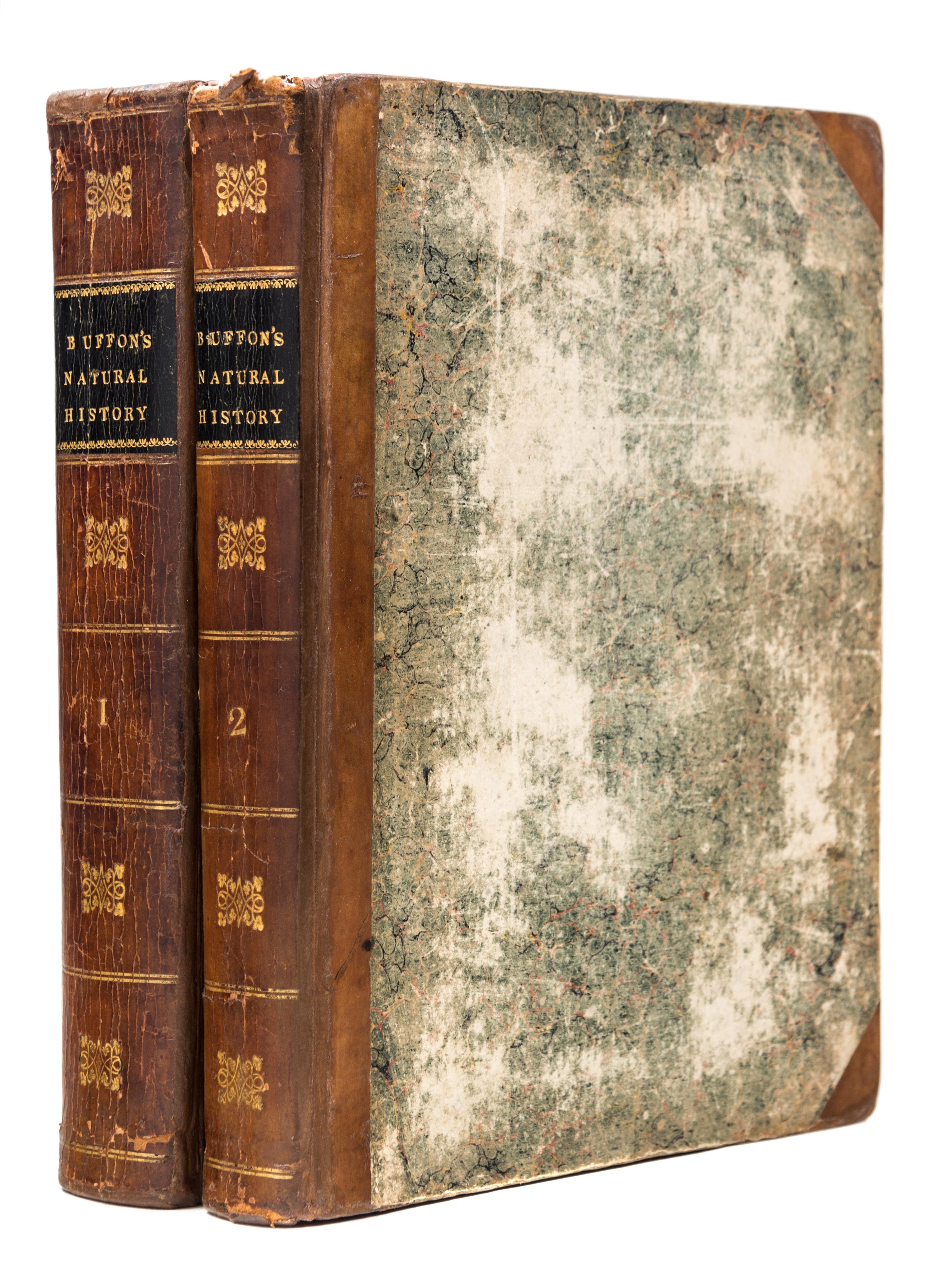 BUFFON, GEORGE LOUIS LECLERC, COMTE DE. A Natural History... London, 1781. 2 (of 8) vols. only.