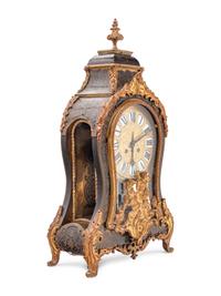 A Louis XIV Style Gilt Bronze Mounted Boulle Marquetry Bracket Clock