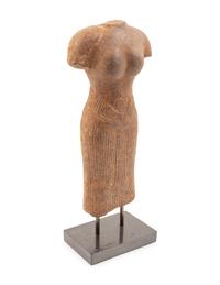 A Cambodian Stone Torso