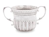 A George III Silver Caudle Cup