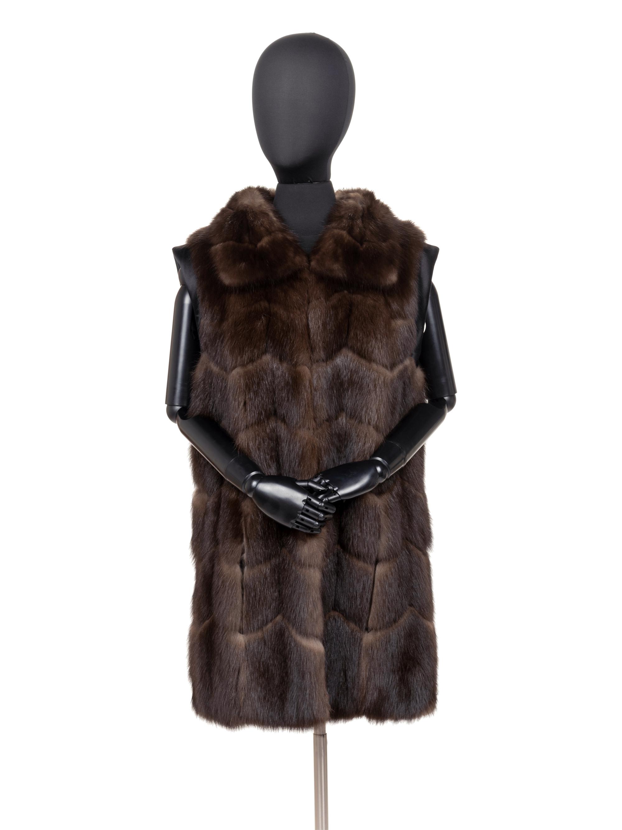 J. Mendel Sable Fur Vest