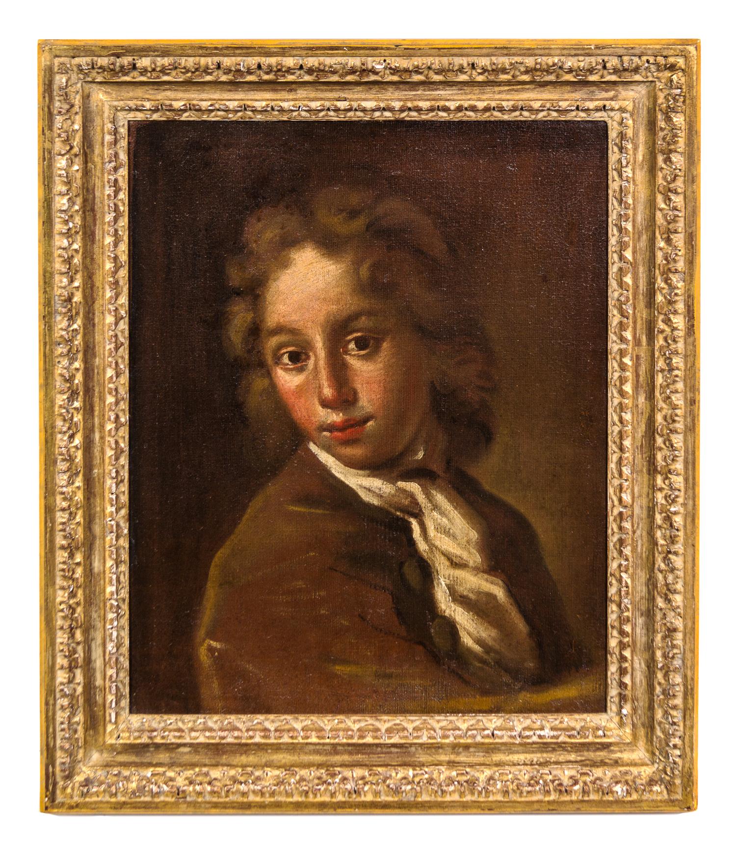 Attributed to Giuseppe Vittore Ghislandi (called Fra Galgario), (Italian, 1655-1743), Portrait of a Young Man