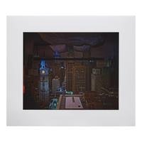 Abelardo Morell (American/Cuban, b. 1948) — Camera Obscura: Night View of Philadelphia From Loews Hotel Room #3013 , 2014