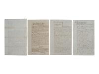 [SOUTH CAROLINA]. Group of 19th-century legal documents, including: