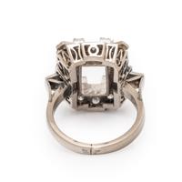 Platinum and Diamond Ring Mount