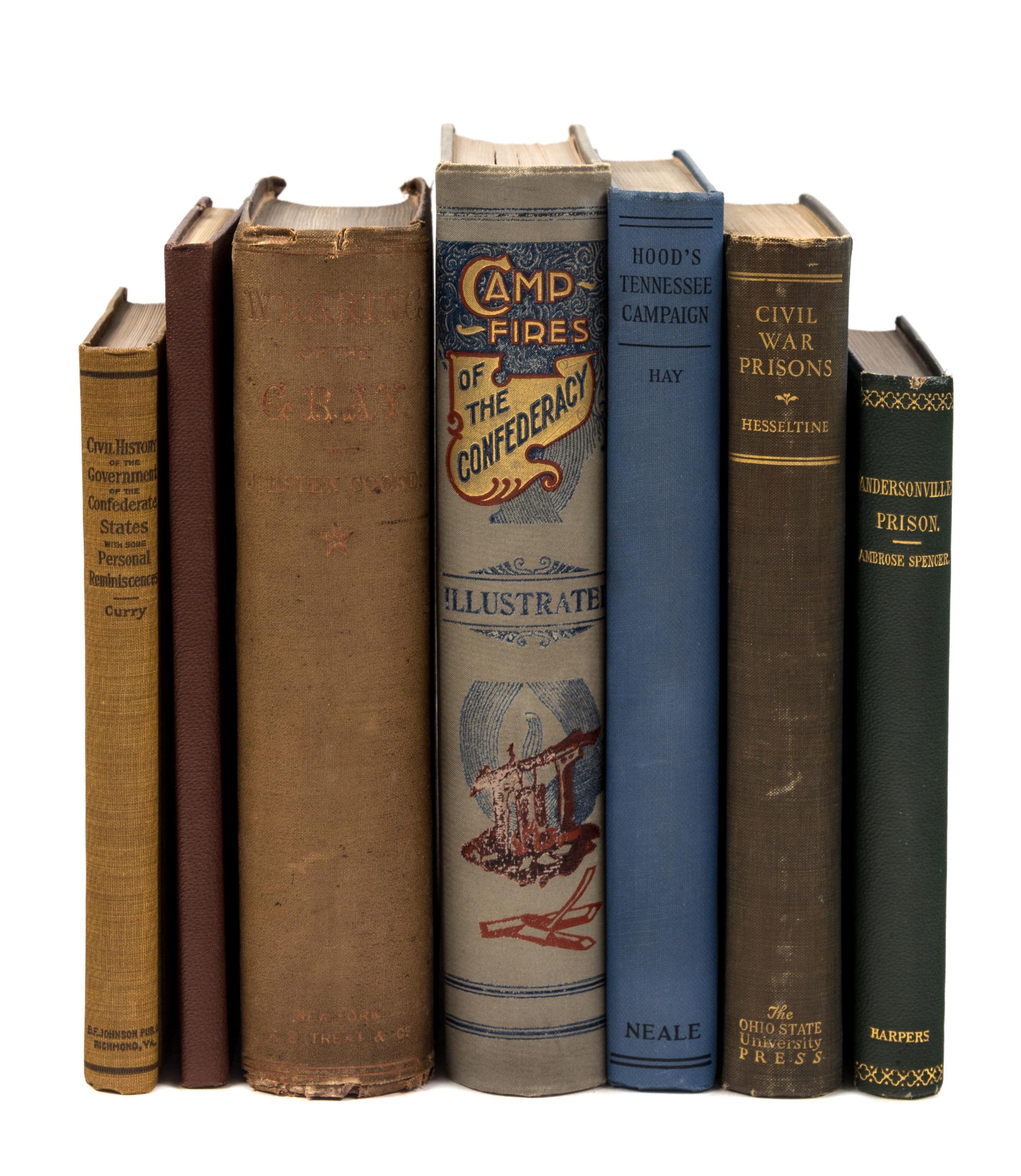 [CIVIL WAR]. A group of 7 works, comprising: