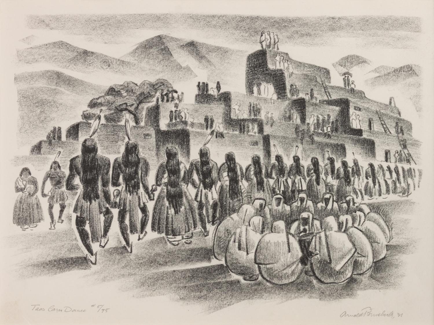 Taos Corn Dance , edition 5/95, 1931