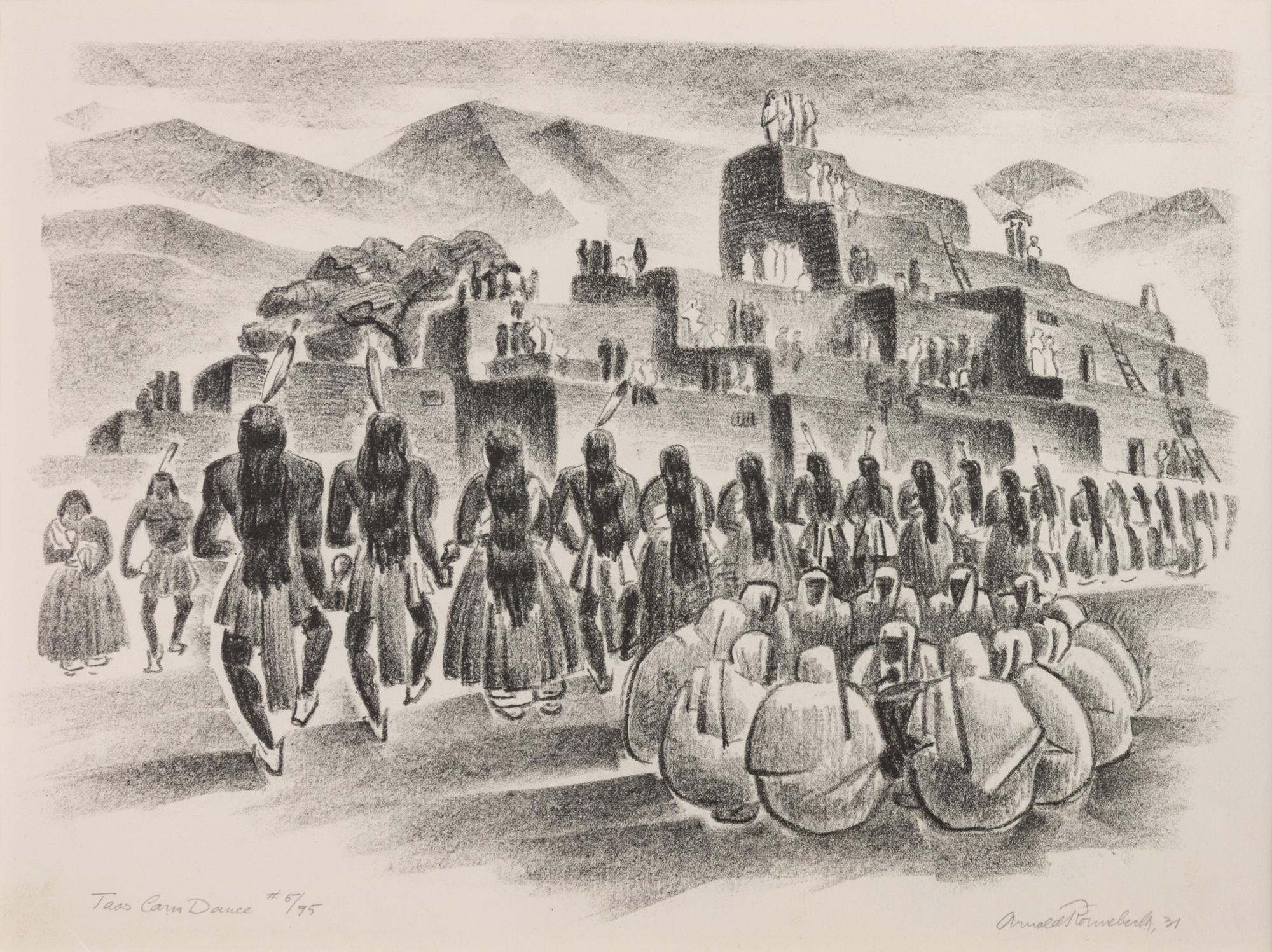 Taos Corn Dance , edition 5/95, 1931