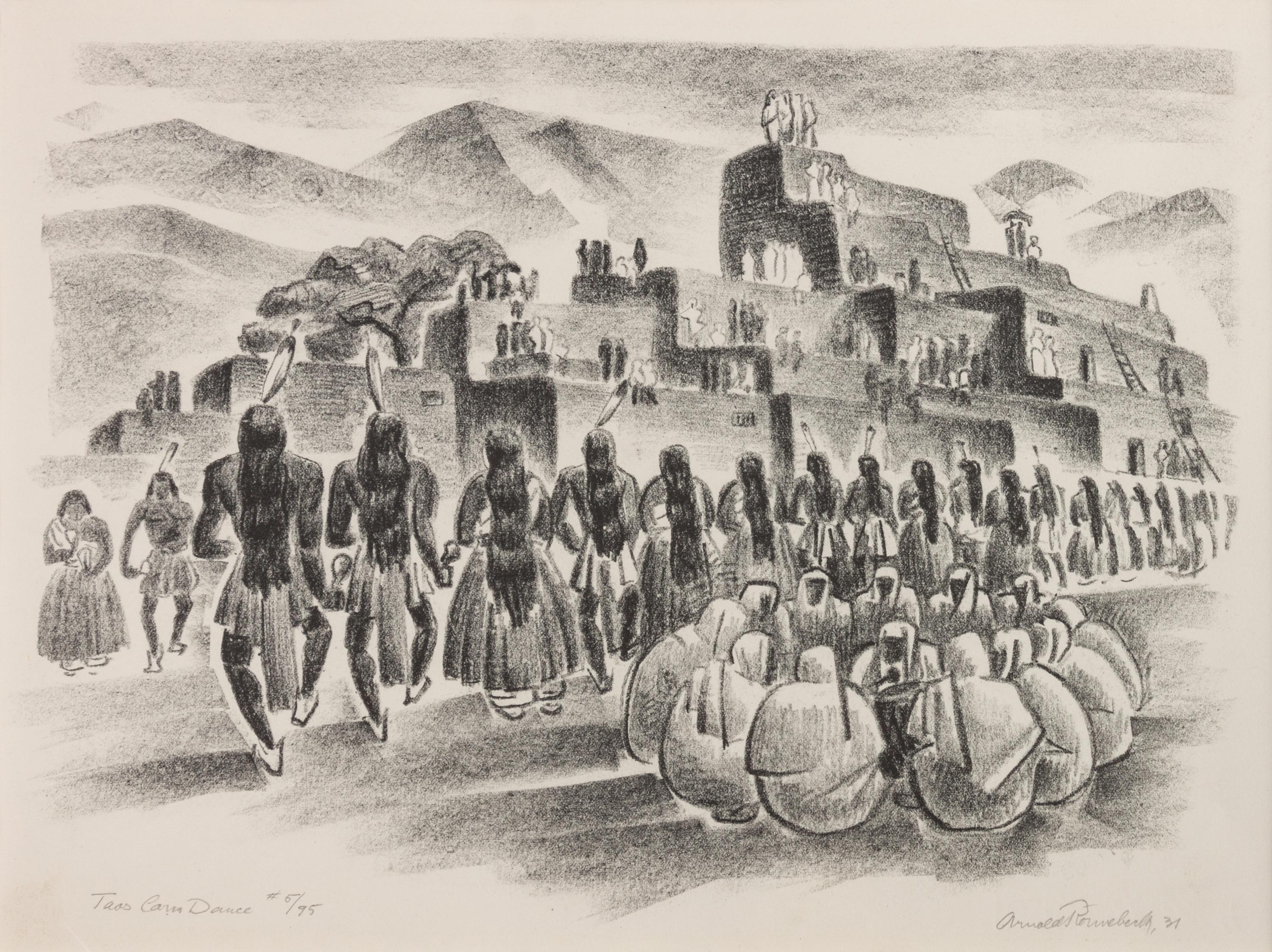 Taos Corn Dance , edition 5/95, 1931