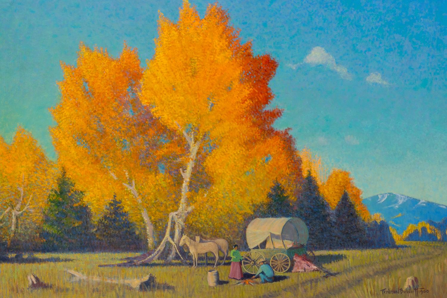 Cottonwood Trees , 1960