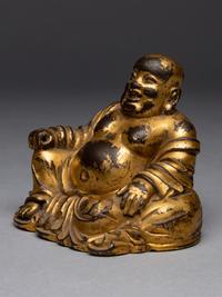 A Bronze Figure of Budai Buddha