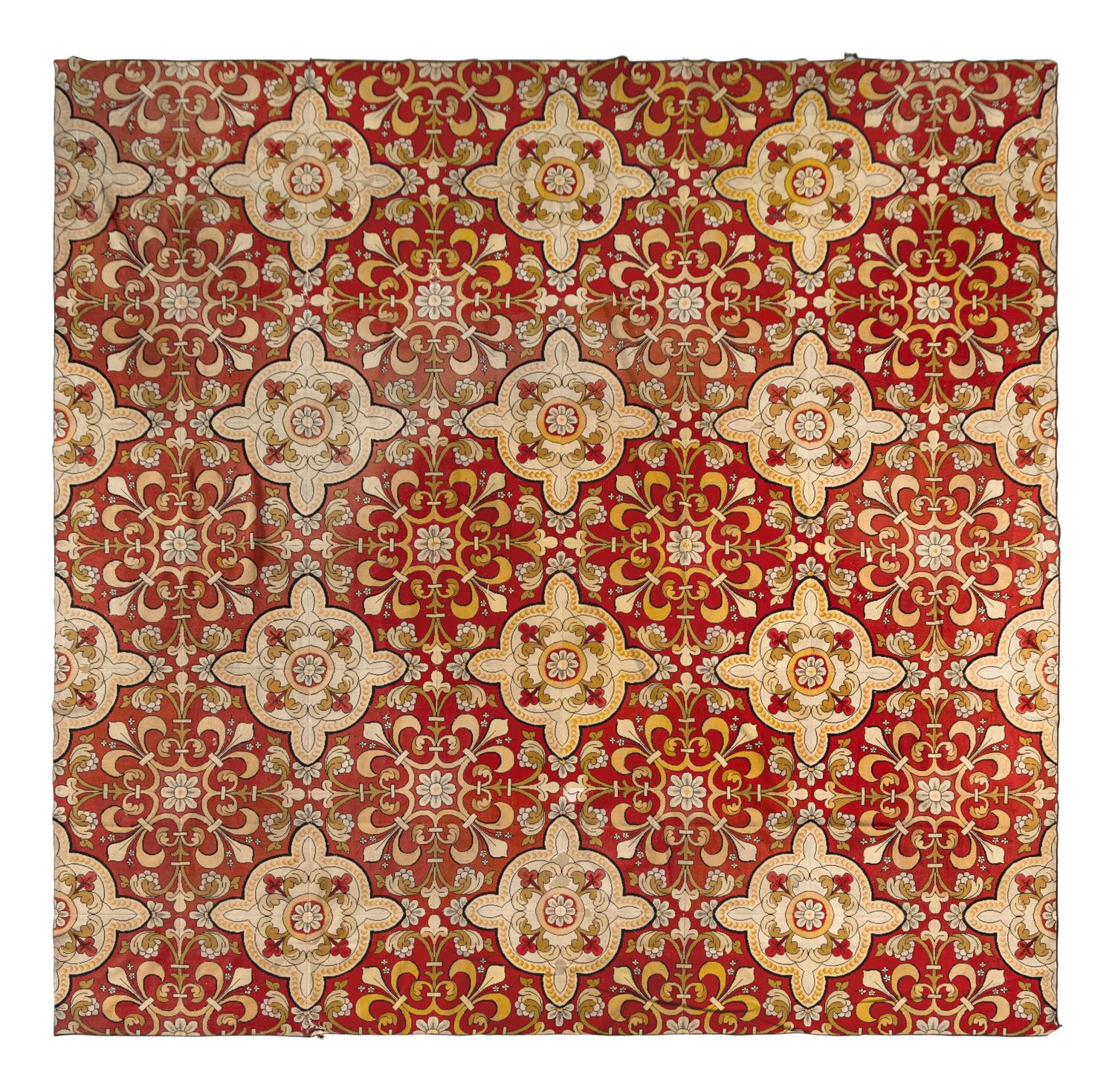 A Continental Needlepoint Carpet