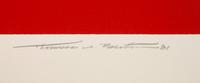 A pair of prints ( Earth Series, Red; Earth Series, Blue ), 19791981