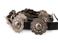 Navajo and Southwestern-style Silver Concha Belts