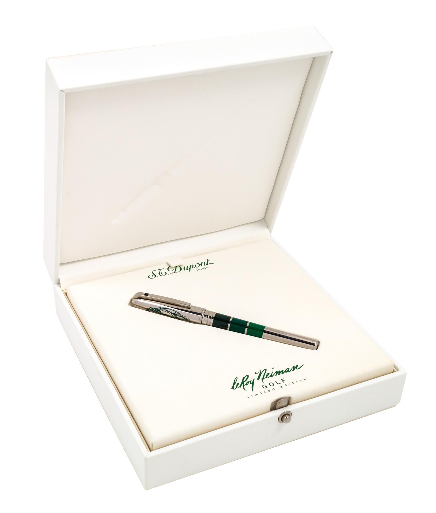 An S.T. Dupont Leroy Neiman: Golf Limited Edition Fountain Pen