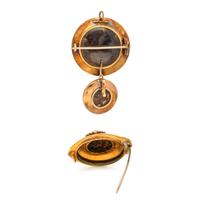 COLLECTION OF ETRUSCAN REVIVAL BROOCHES