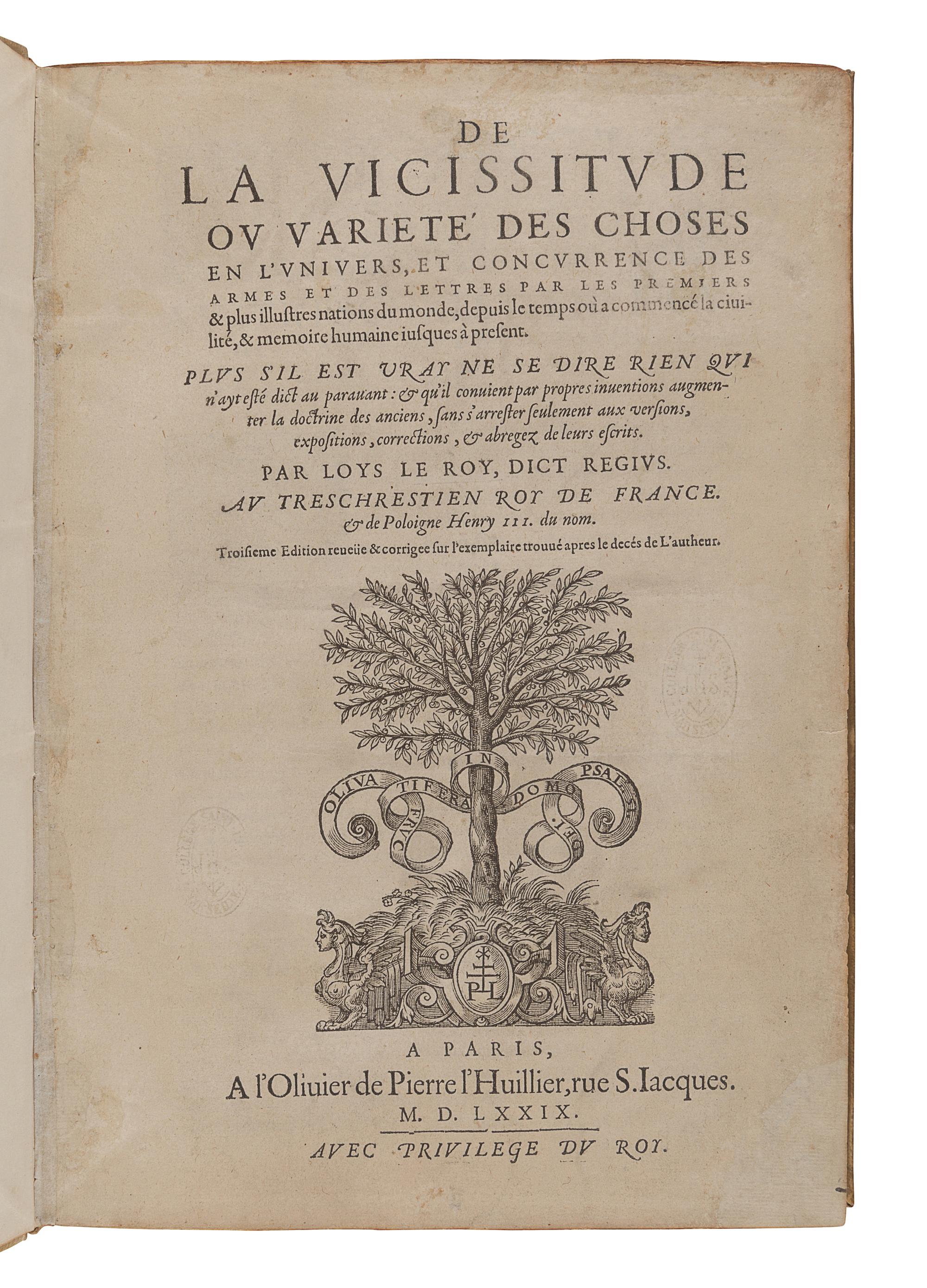 [16th CENTURY PRINTING - EUROPE]. A group of 4 works, comprising: