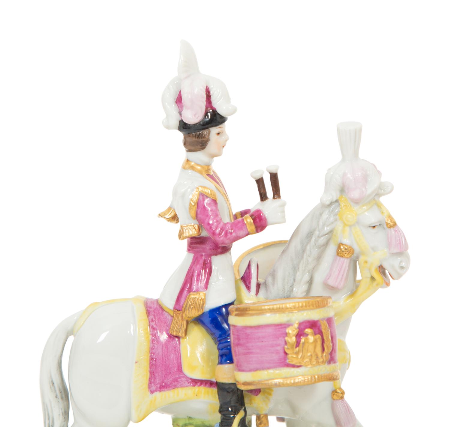 A Group of Three German Porcelain Figures