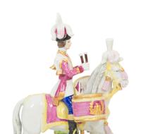 A Group of Three German Porcelain Figures