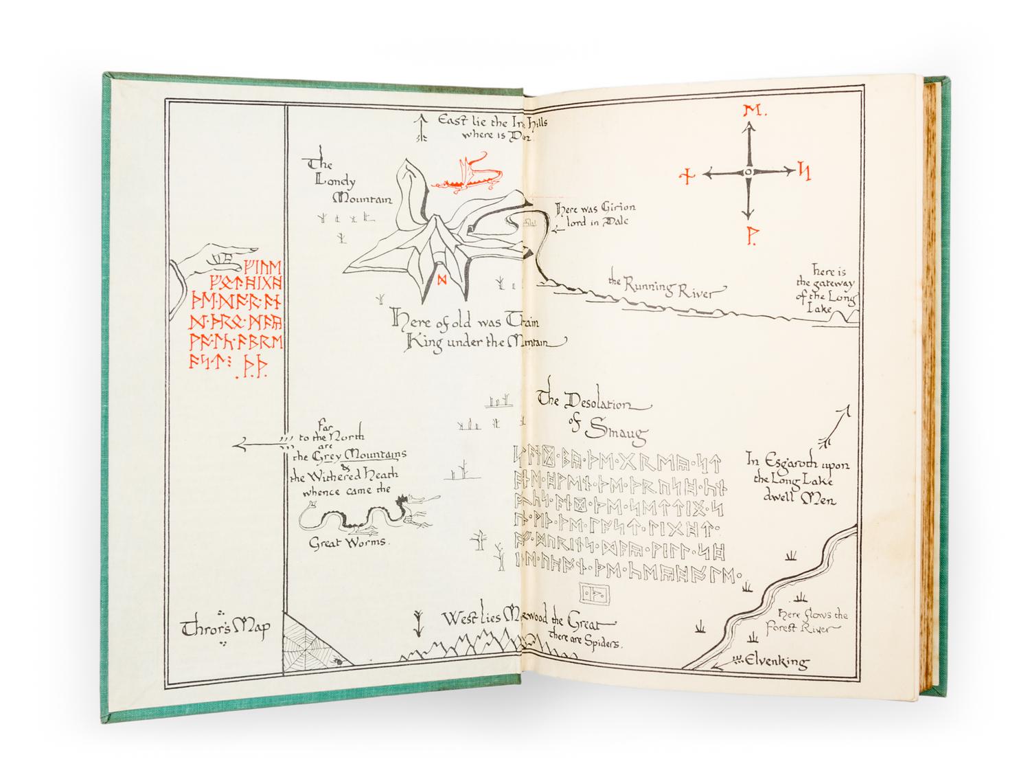 TOLKIEN, J. R. R. The Hobbit; or There and Back Again. London, 1937. First edition, first state jacket.