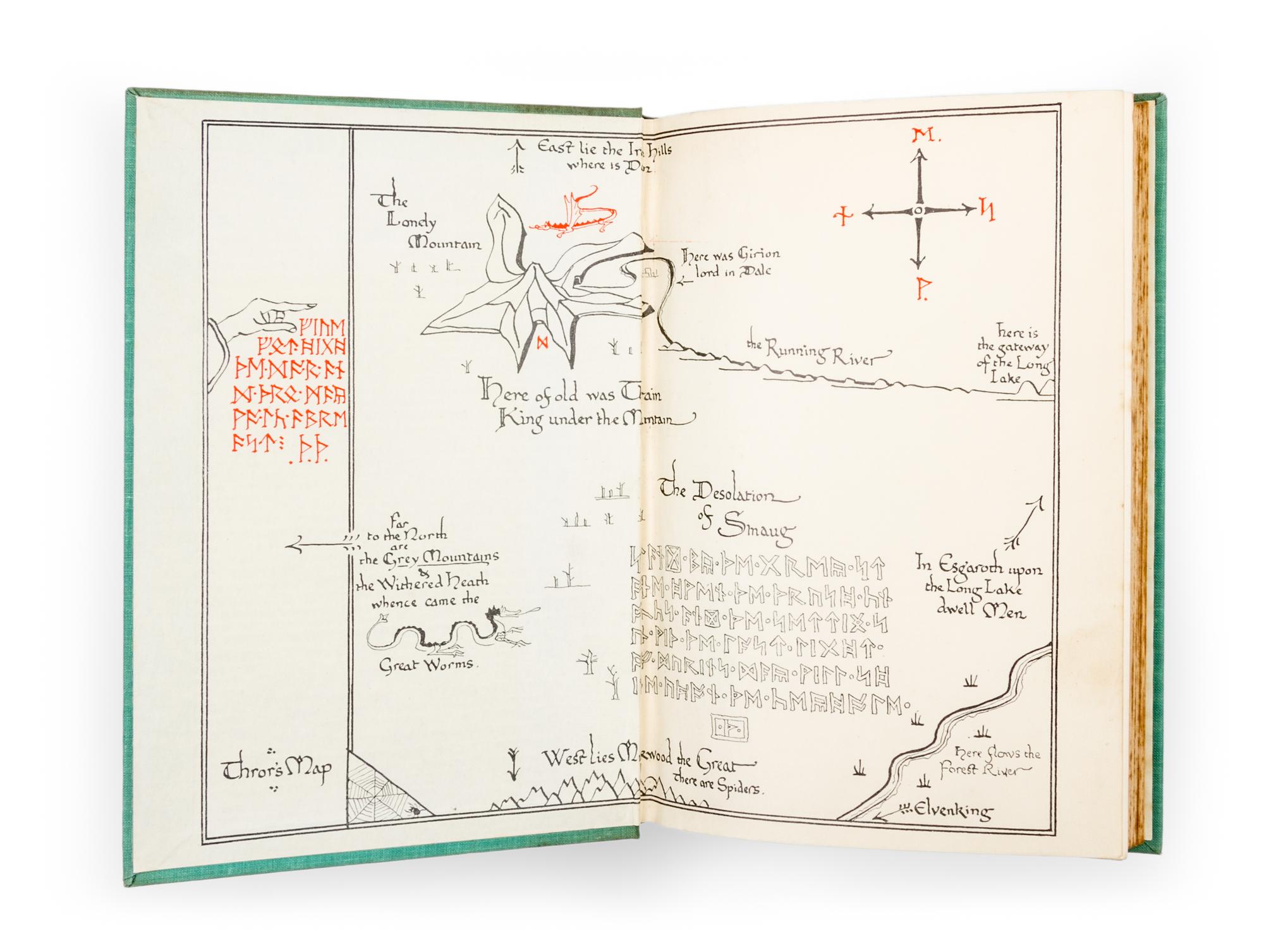TOLKIEN, J. R. R. The Hobbit; or There and Back Again. London, 1937. First edition, first state jacket.