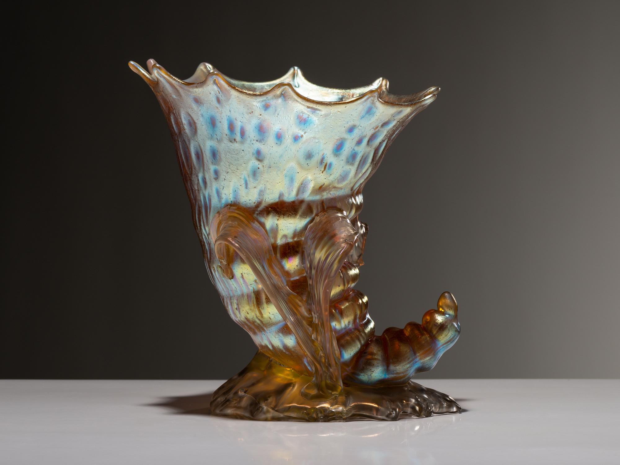 Shell-Form Vase