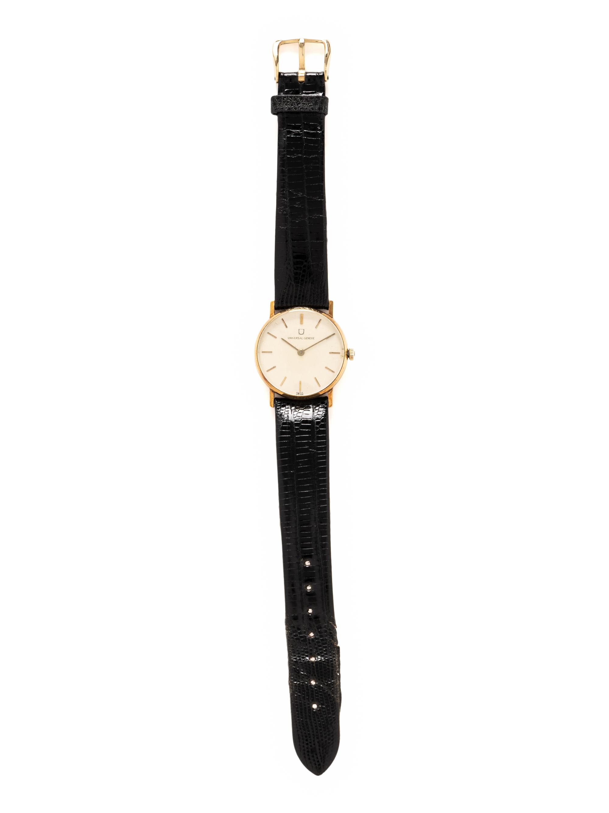 UNIVERSAL GENEVE, YELLOW GOLD WATCH