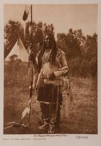 CURTIS, Edward S (1868-1952), photographer. 3 works, including two platinum photographs of a Native American subjects.