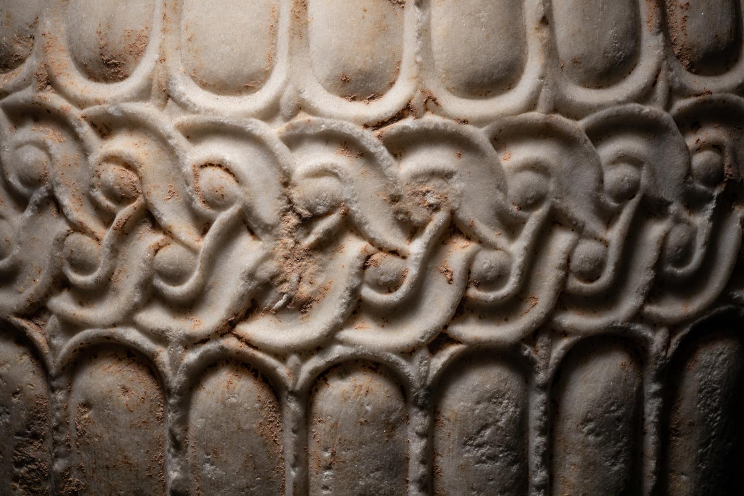 A Greek Marble Loutrophoros