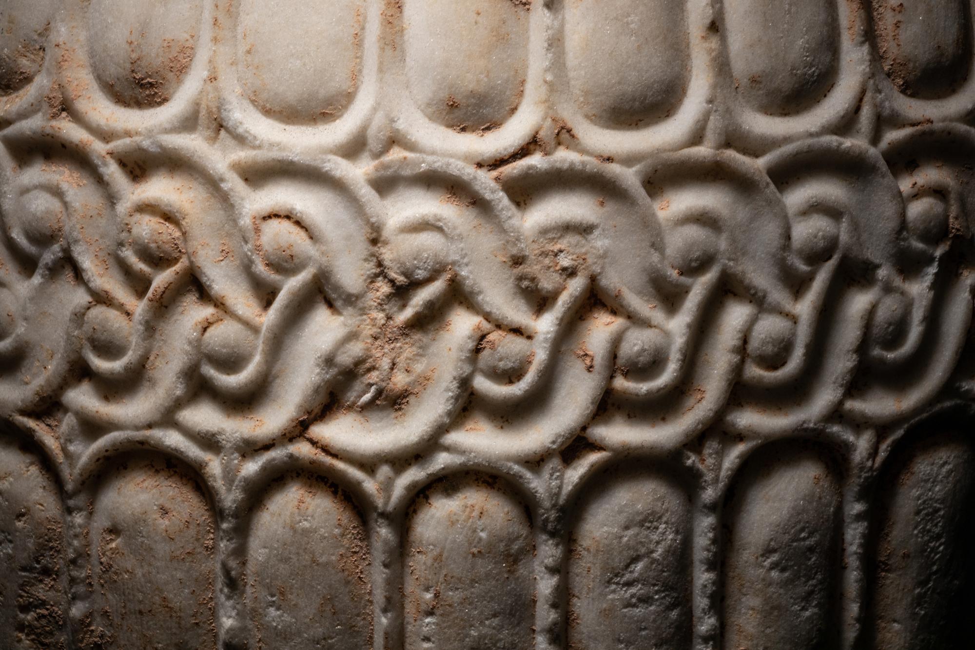A Greek Marble Loutrophoros