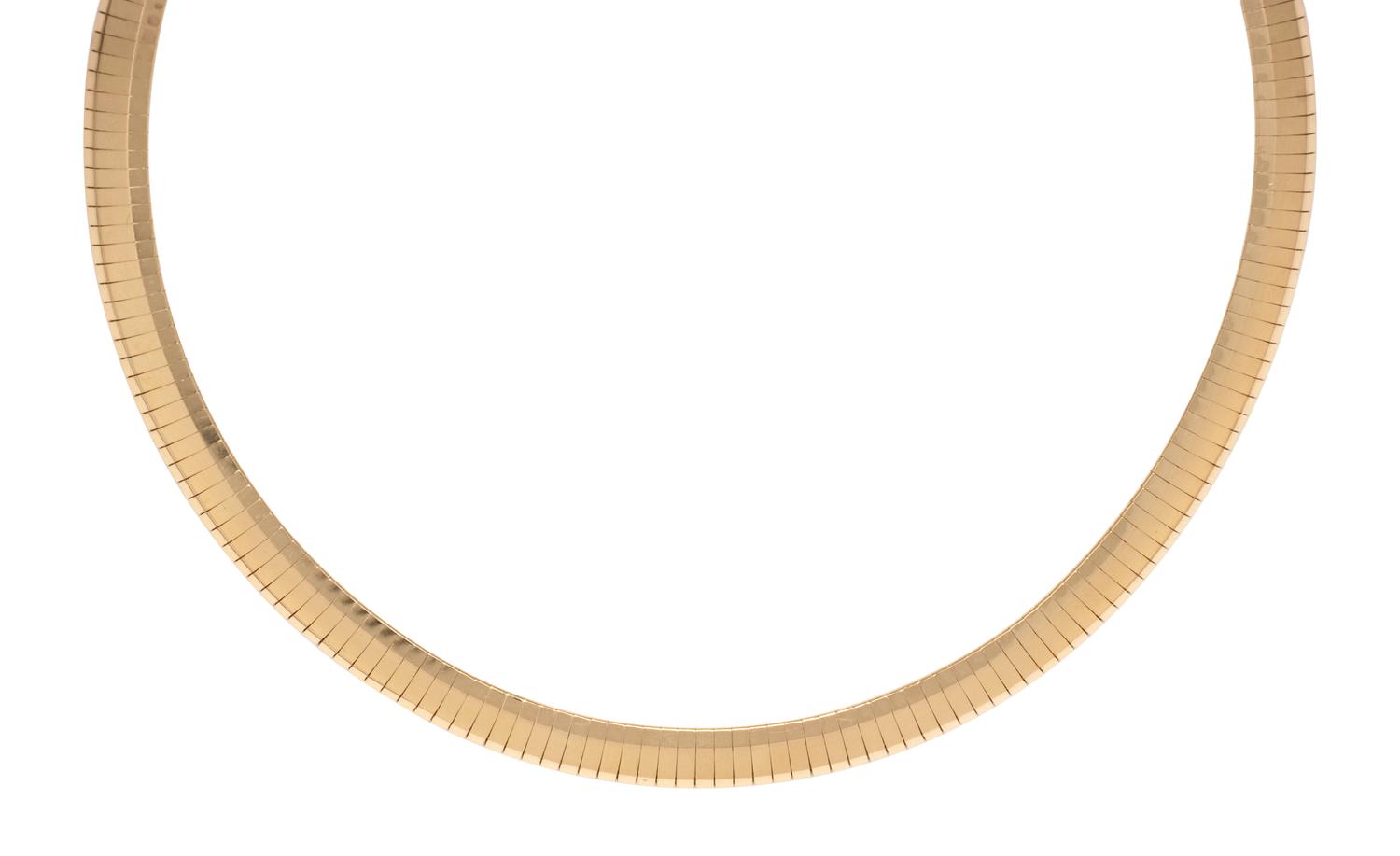 YELLOW GOLD NECKLACE