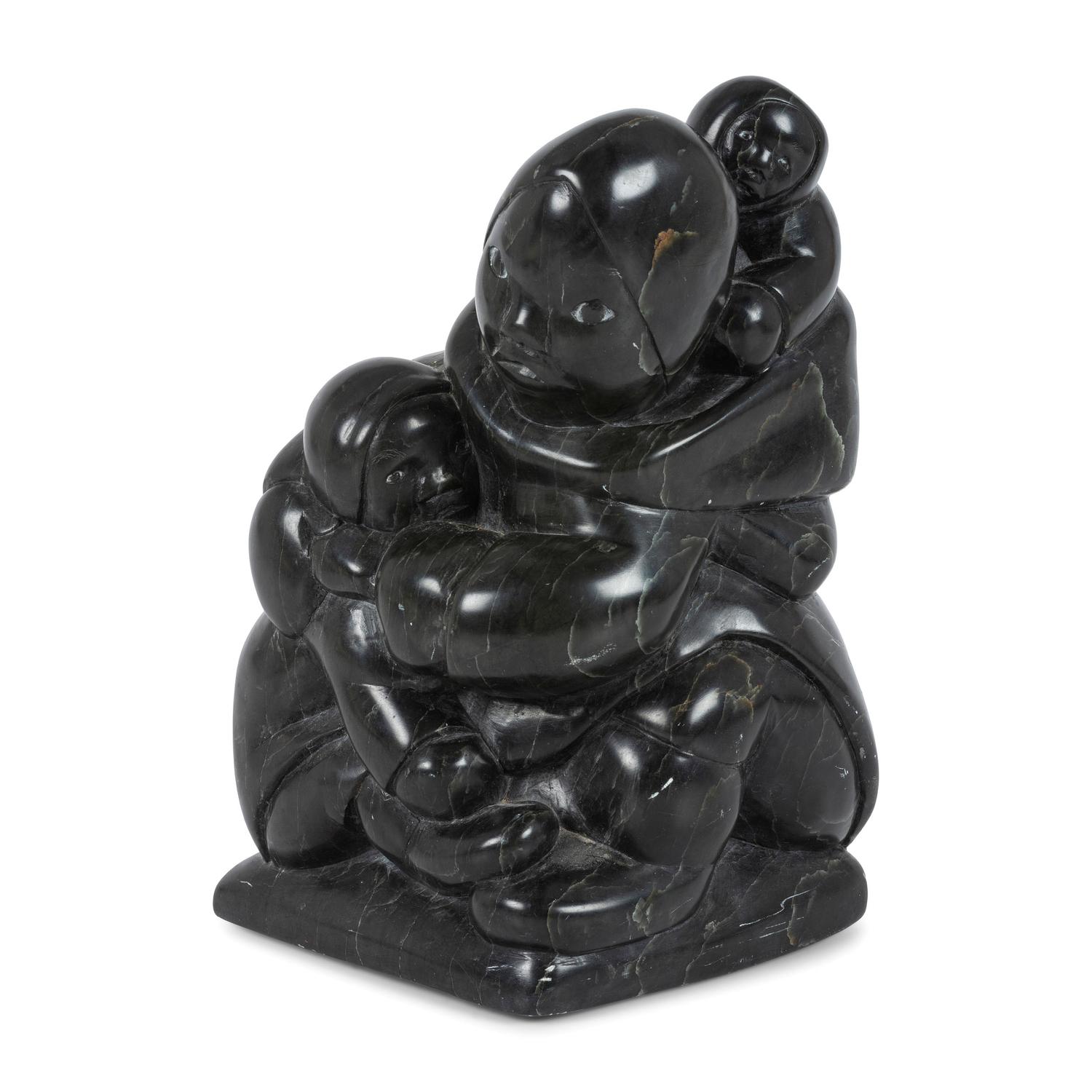 Group of Inuit Soapstone Carvings