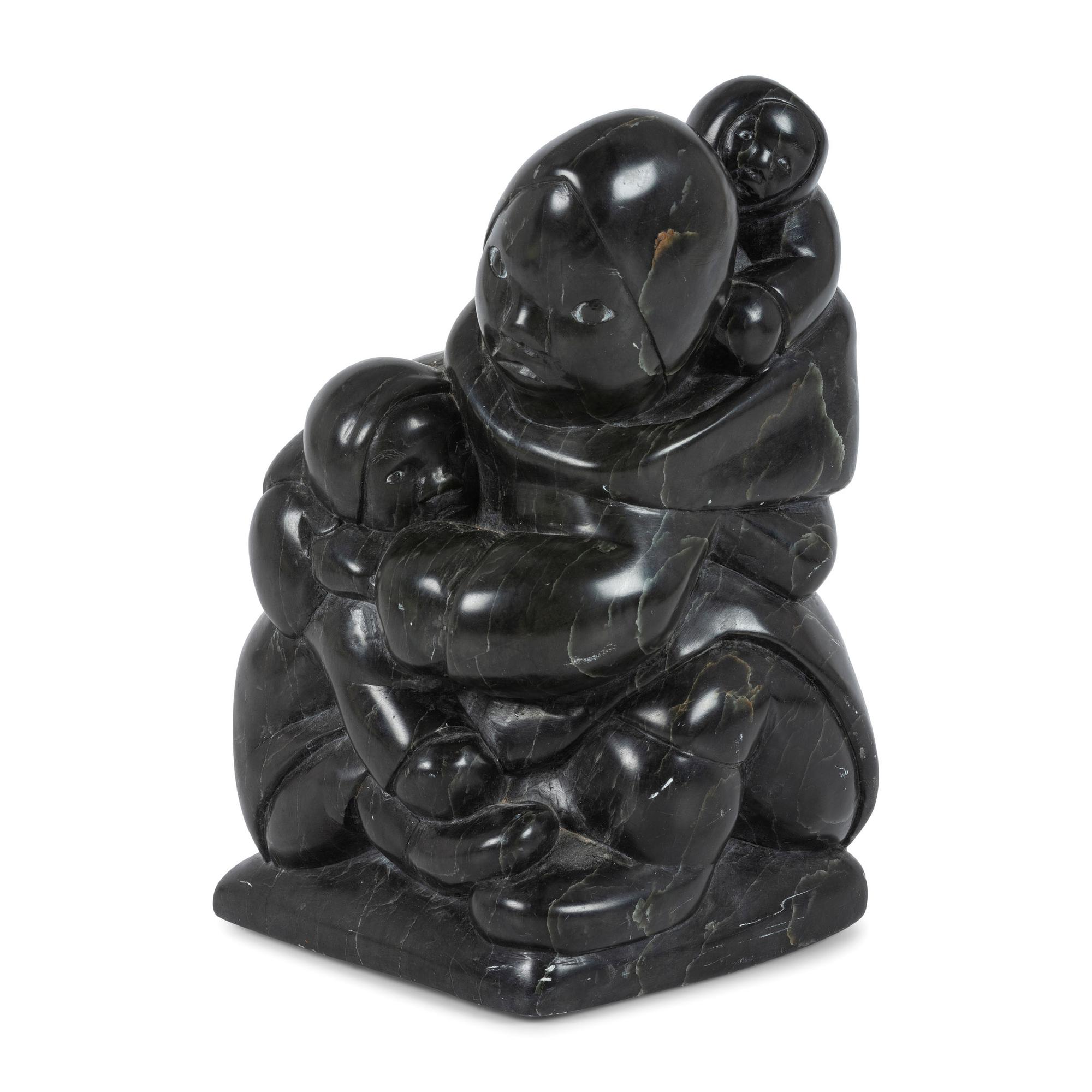 Group of Inuit Soapstone Carvings