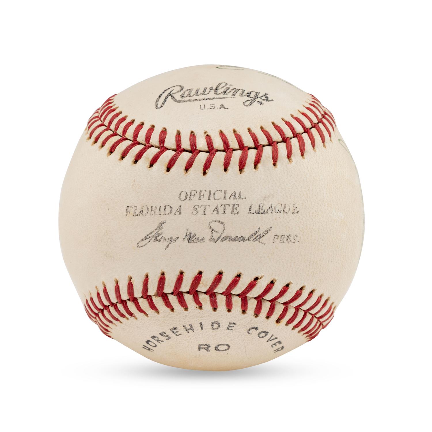 A Multi Signed Autograph Baseball Featuring Joe Medwick and Notables (Beckett Authentication Services Letter of Authenticity)