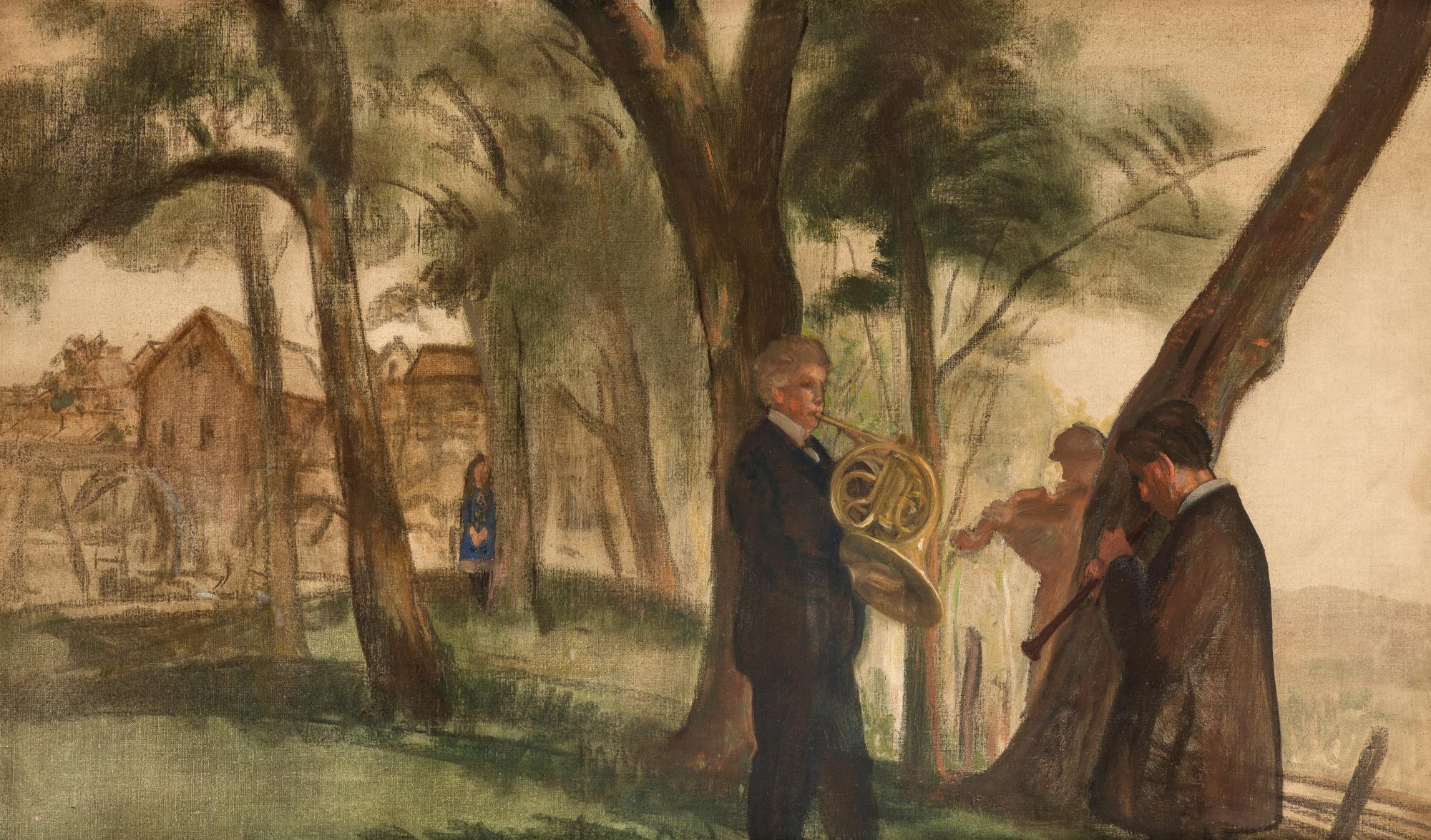 The Musicians , c. 1900
