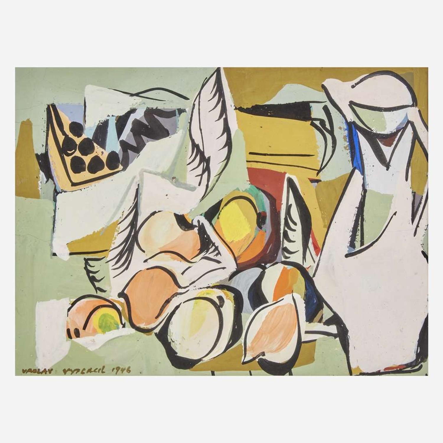 Vaclav Vytlacil (American, 1892-1984) Still Life