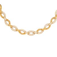 Cartier, Yellow Gold and Diamond Necklace