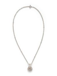 CHARIOL, WHITE GOLD AND DIAMOND PENDANT/NECKLACE
