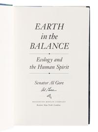 GORE, Albert, Jr. (b. 1948). A group of 3 FIRST EDITIONS by Gore, ALL SIGNED, comprising: