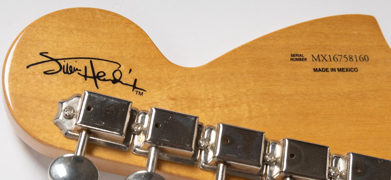 A Fender Black Jimmy Hendrix Special Edition Stratocaster Electric Guitar