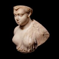 A Roman Marble Bust of a Woman