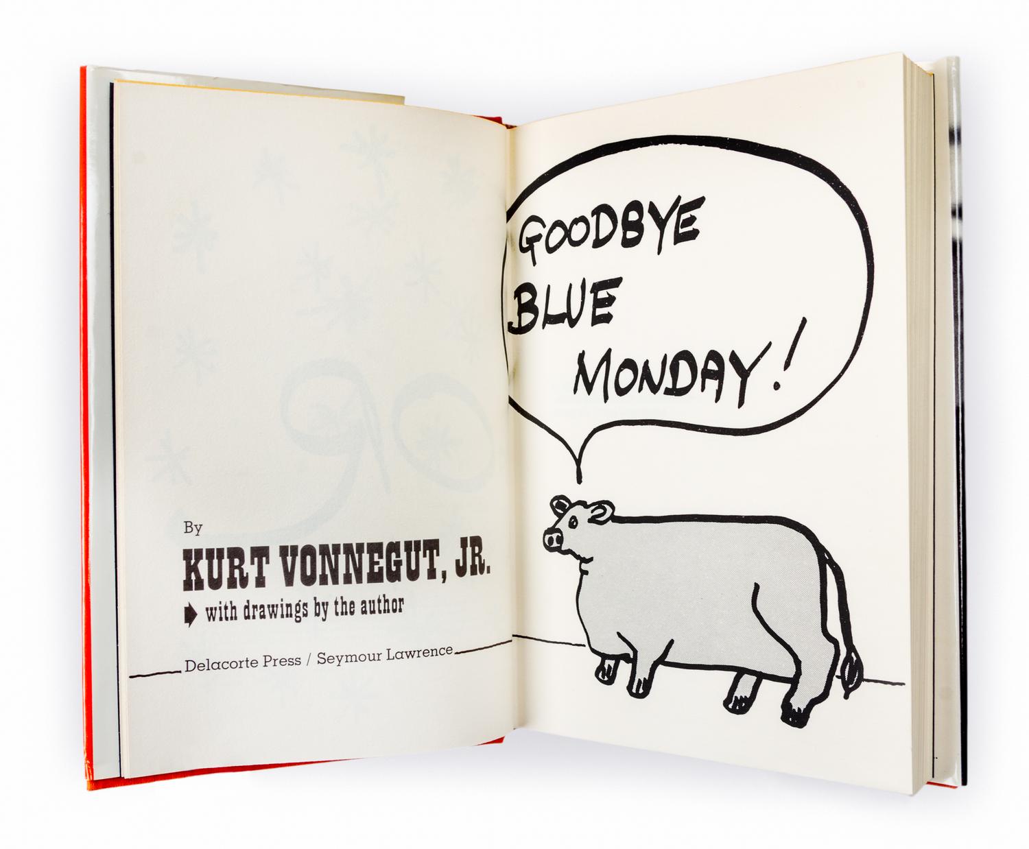 VONNEGUT, Kurt (1922-2007). A group of 4 works by Kurt Vonnegut, ALL FIRST EDITIONS.