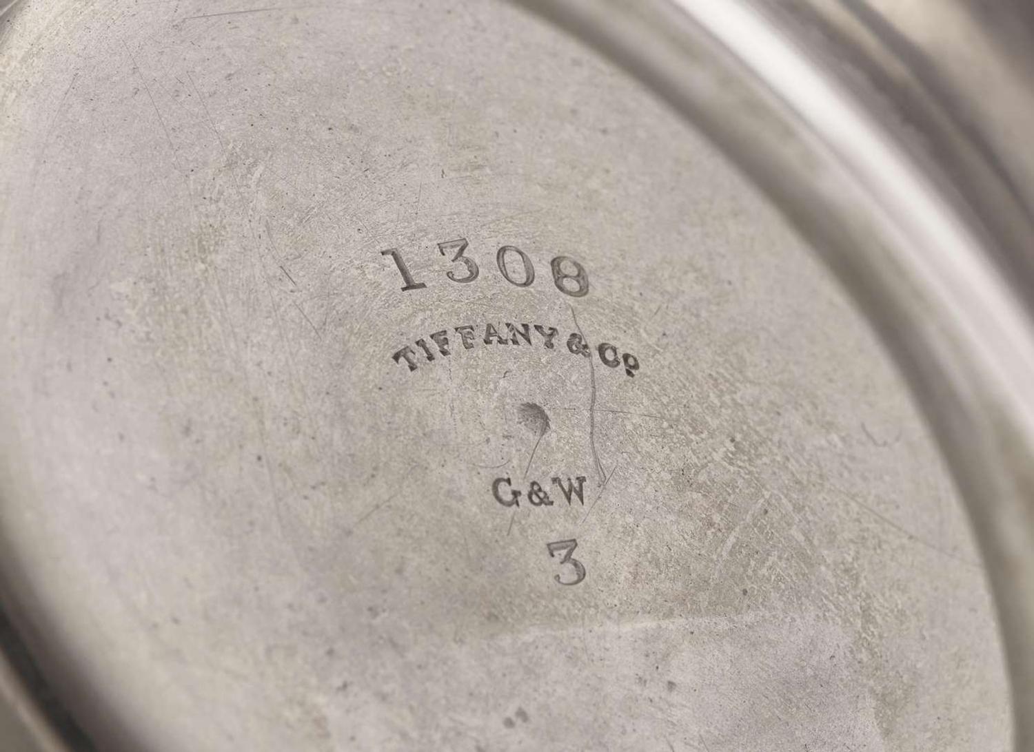 An assembled group of eight sterling silver tablewares, Tiffany & Co., New York, NY