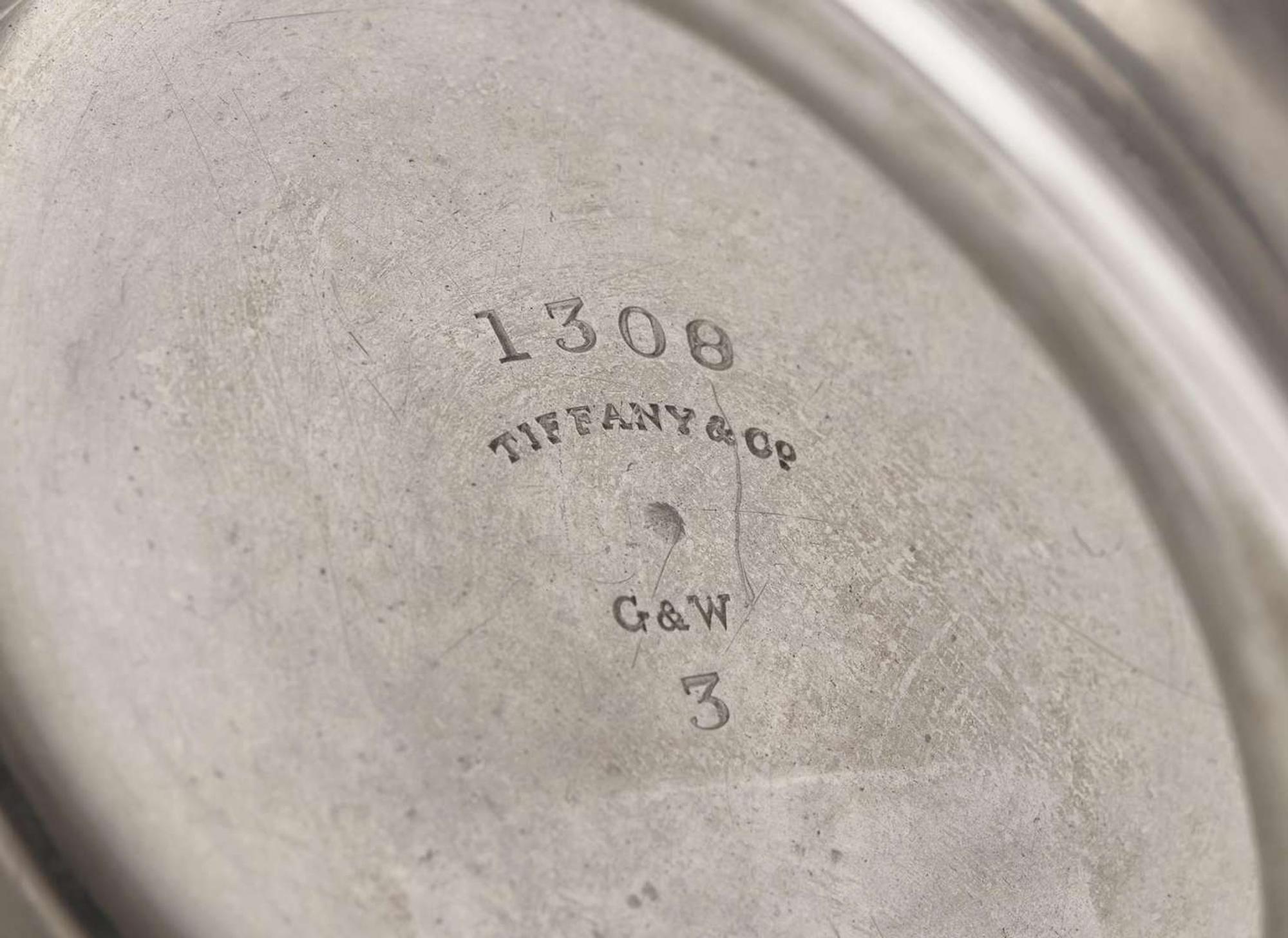 An assembled group of eight sterling silver tablewares, Tiffany & Co., New York, NY