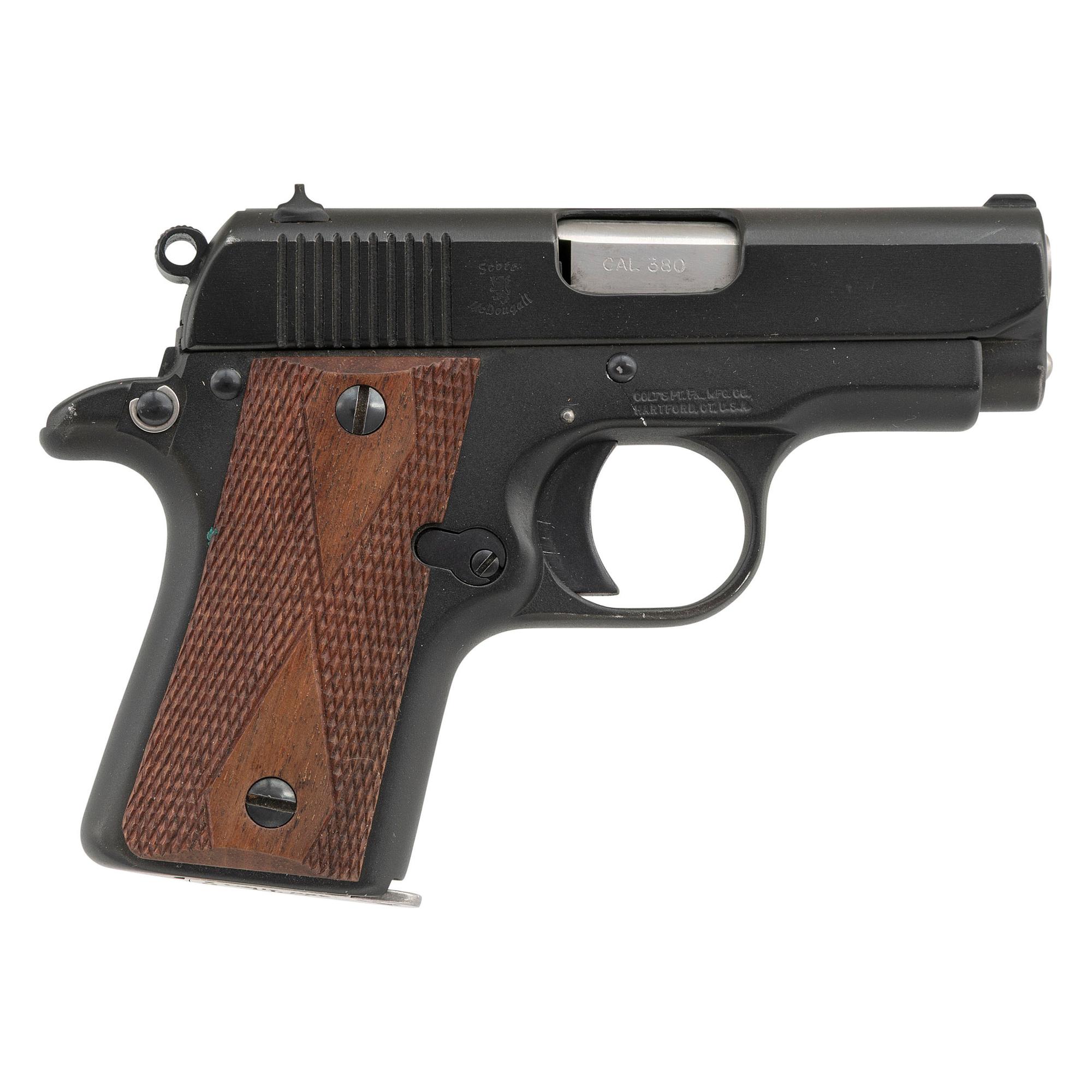 *Scott, McDougall & Associates Customized Colt Mustang Pocketlite Pistol