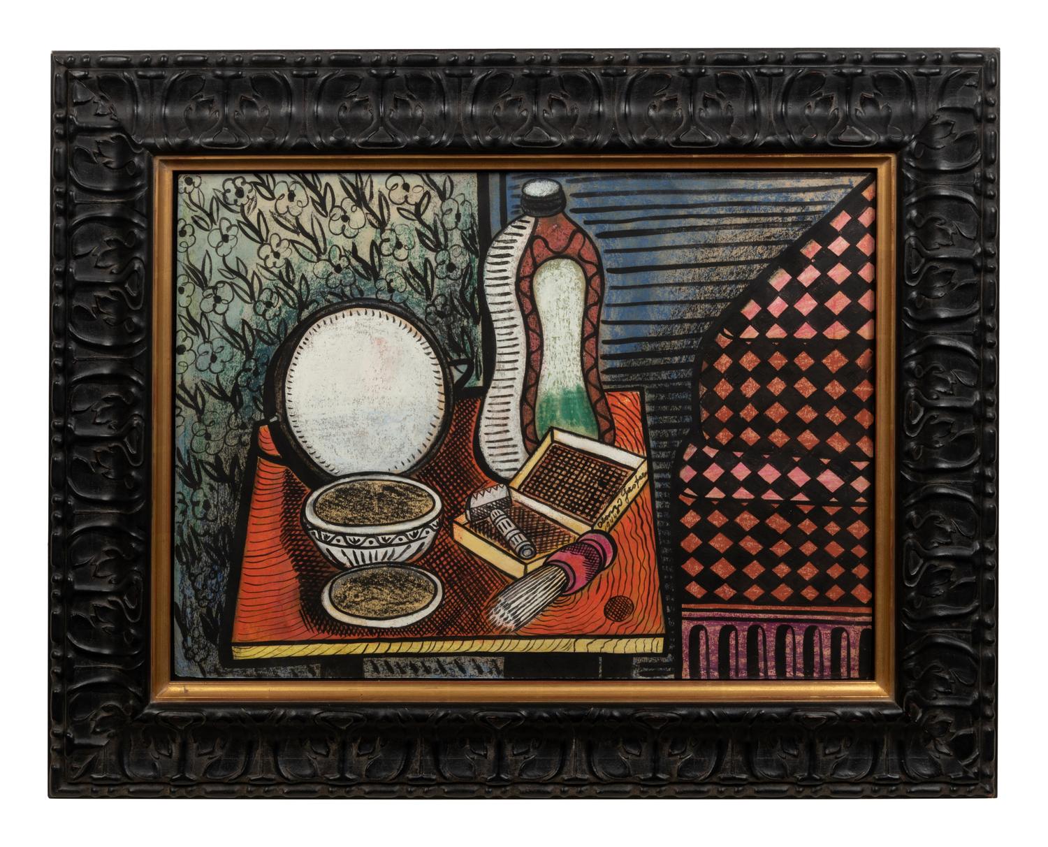 Still Life with Shaving Utensils
