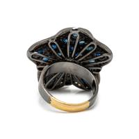 SAPPHIRE AND DIAMOND JEWELRY SUITE